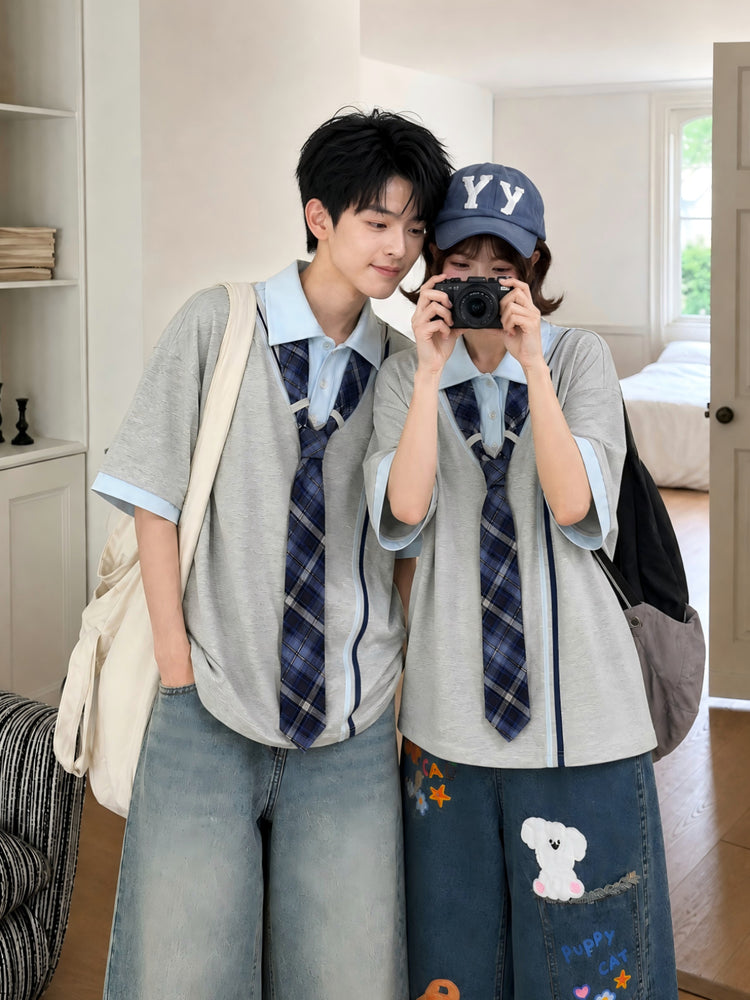 Campus Club Tie Polo-Tops-ntbhshop