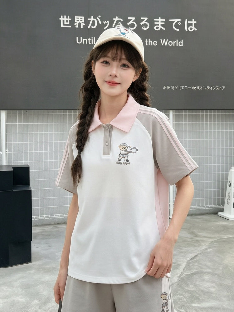 Teddy Royale Polo Top-Tops-ntbhshop