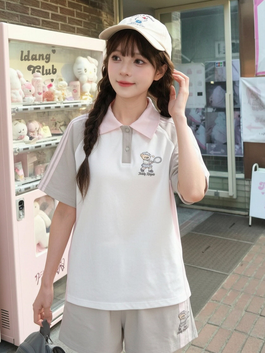Teddy Royale Polo Top-Tops-ntbhshop