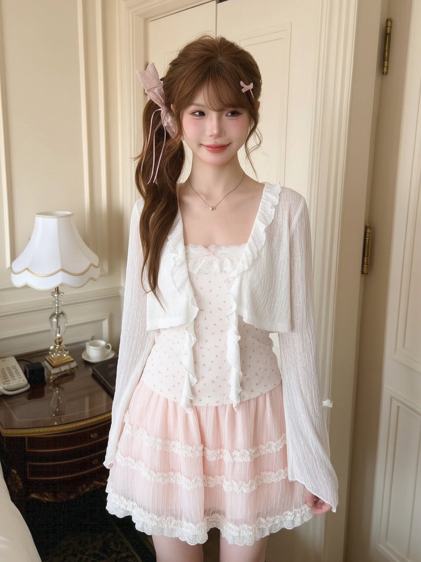 Cloud Kiss Crop Cardigans-Outerwear-ntbhshop