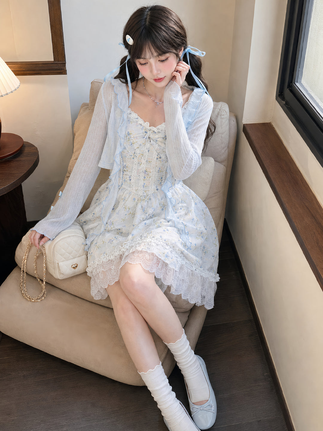 Cloud Kiss Crop Cardigans-Outerwear-ntbhshop