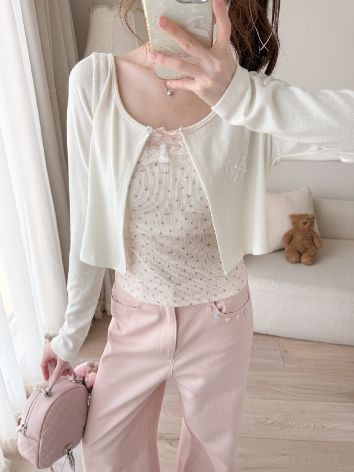 Strawberry Milk Bra Cami-Tops-ntbhshop