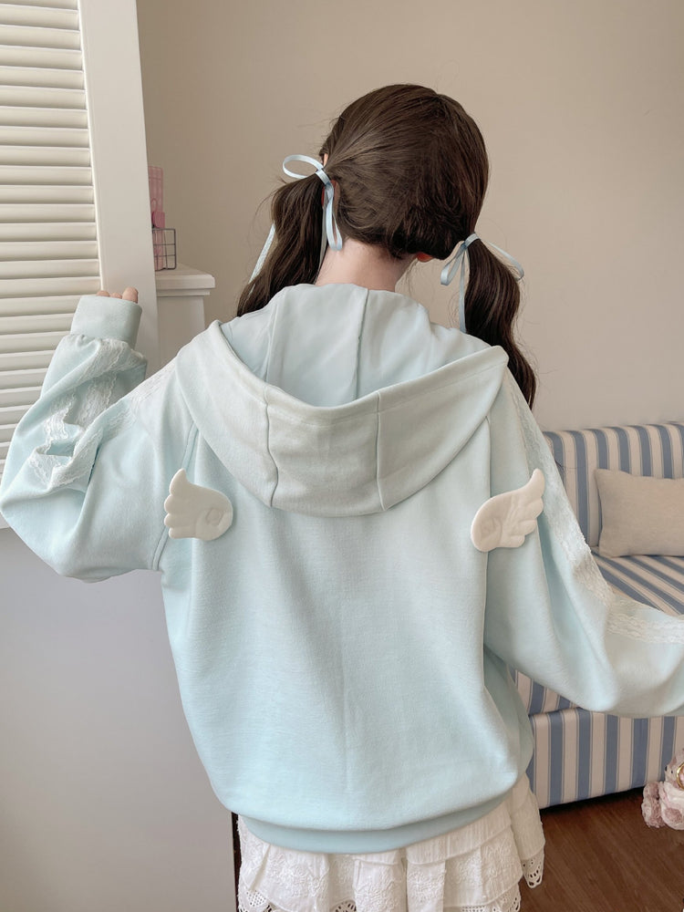 Blue Angel Hooded Jacket-Outerwear-ntbhshop