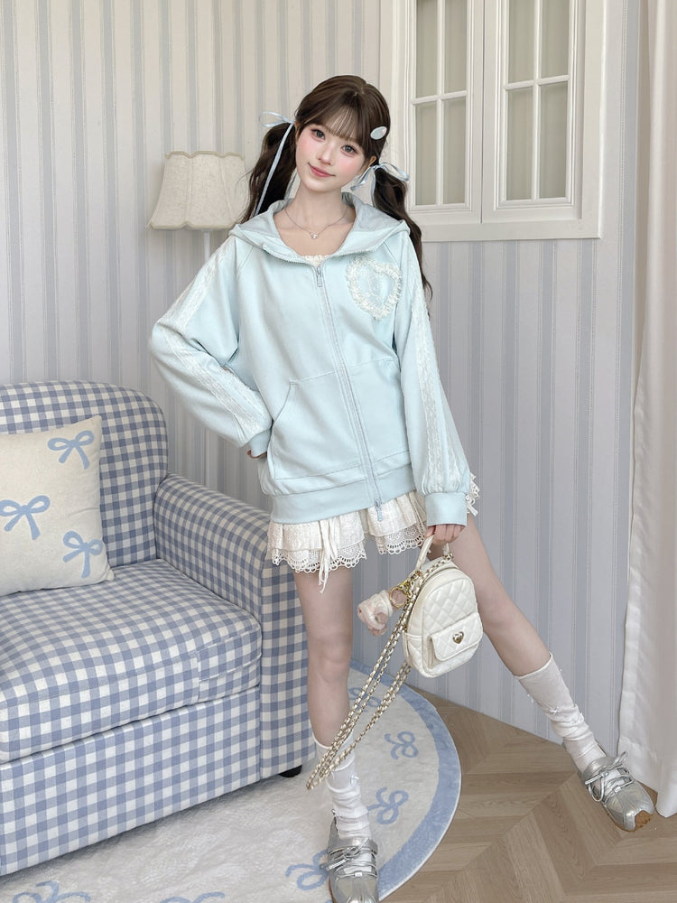 Blue Angel Hooded Jacket-Outerwear-ntbhshop