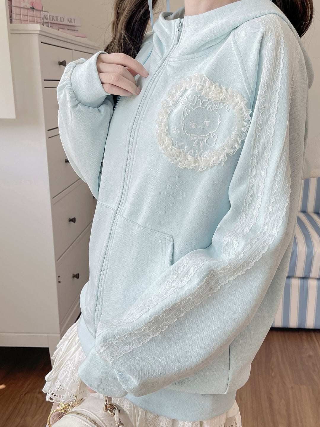 Blue Angel Hooded Jacket-Outerwear-ntbhshop