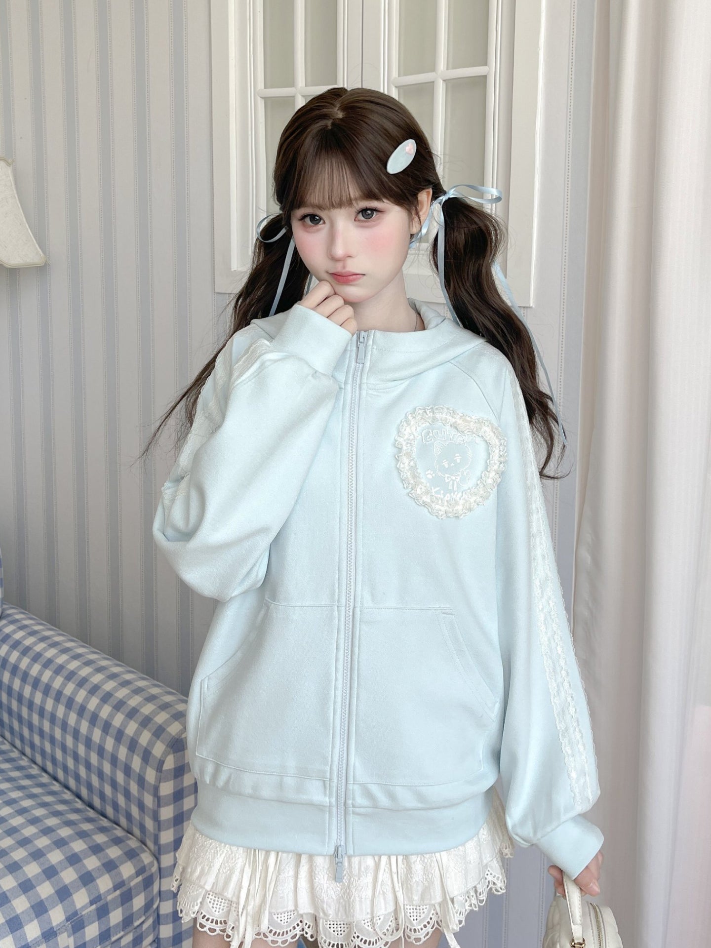 Blue Angel Hooded Jacket-Outerwear-ntbhshop