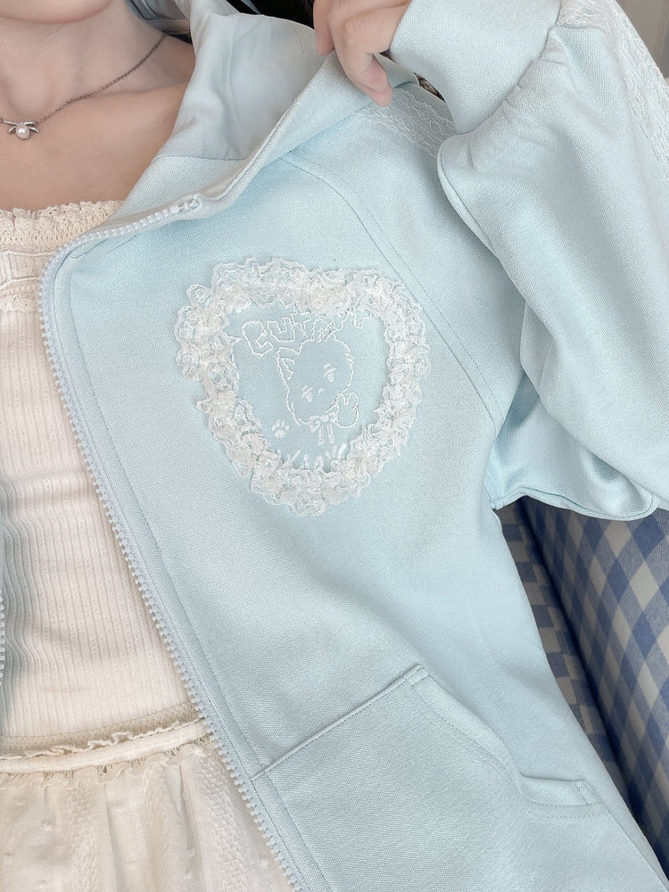 Blue Angel Hooded Jacket-Outerwear-ntbhshop