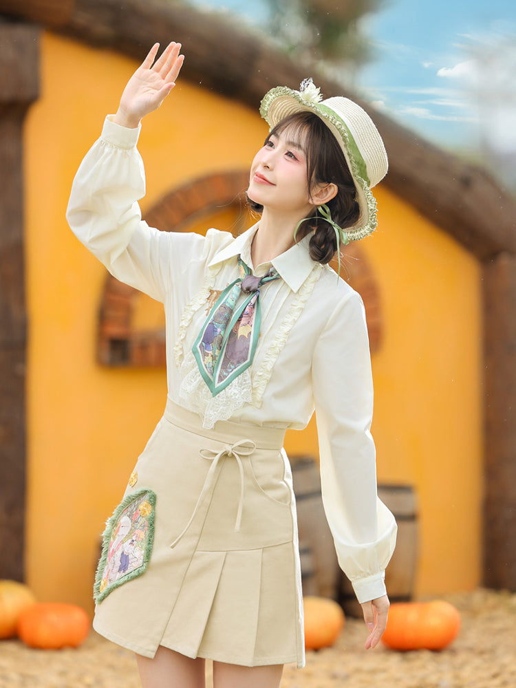 Forest Prince Button-Up Long Sleeve Shirt-ntbhshop