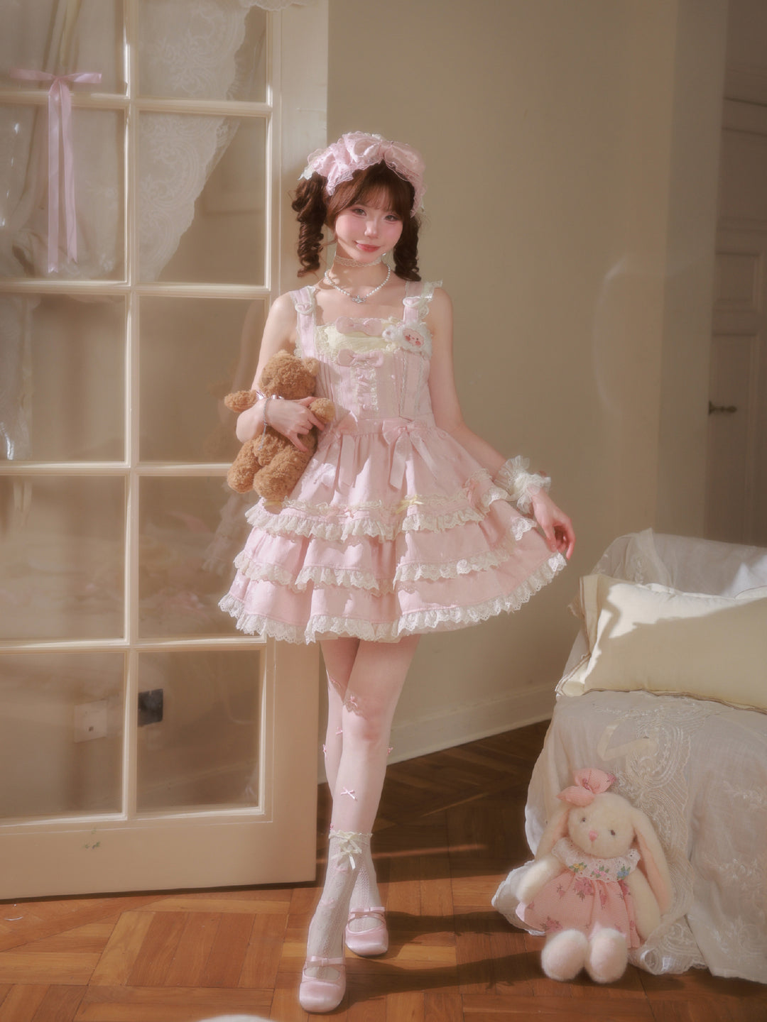 Bunny Belle Lace Dress-Dresses-ntbhshop