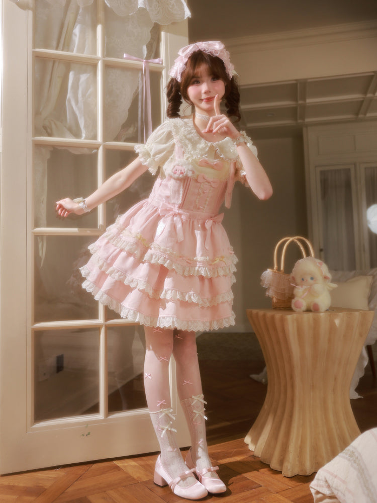 Bunny Belle Doll Blouse-Tops-ntbhshop