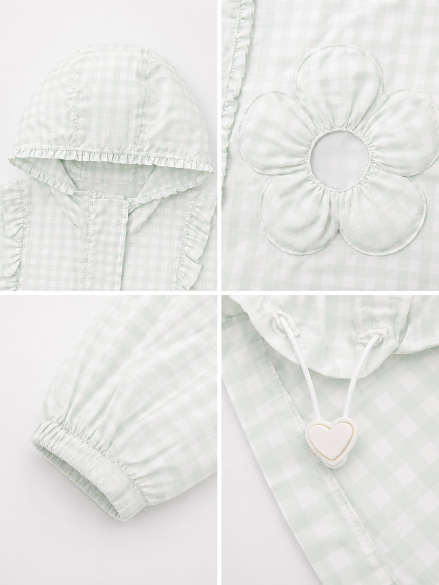 Daisy Gingham Sun Jacket-Outerwear-ntbhshop