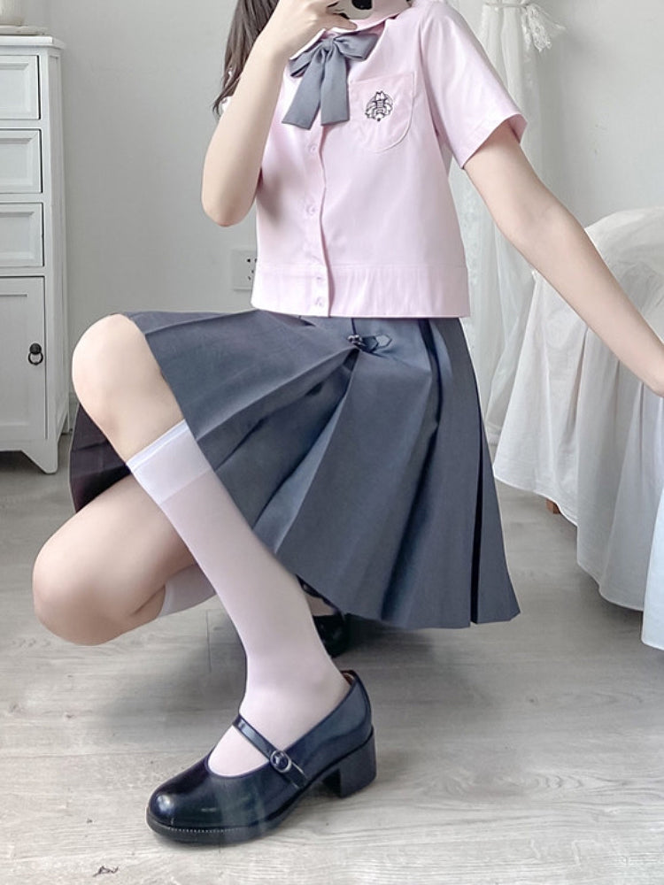 Sakura Dream JK Uniform Doll Collar Shirts-ntbhshop