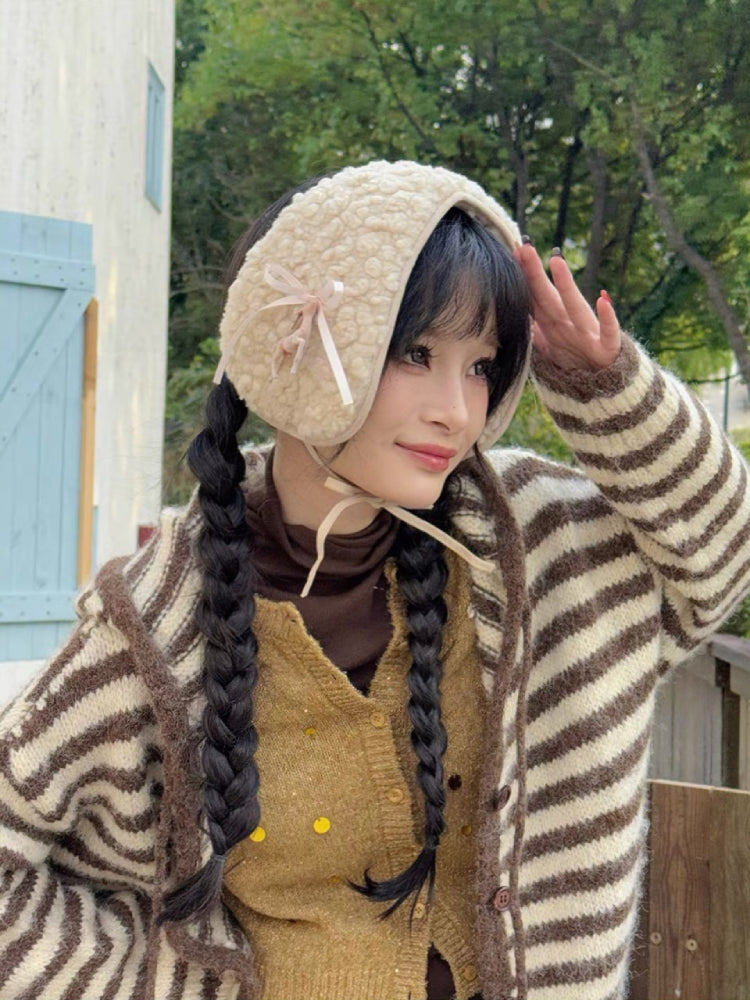 Honey Fawn Cozy Cottage Earmuffs-ntbhshop