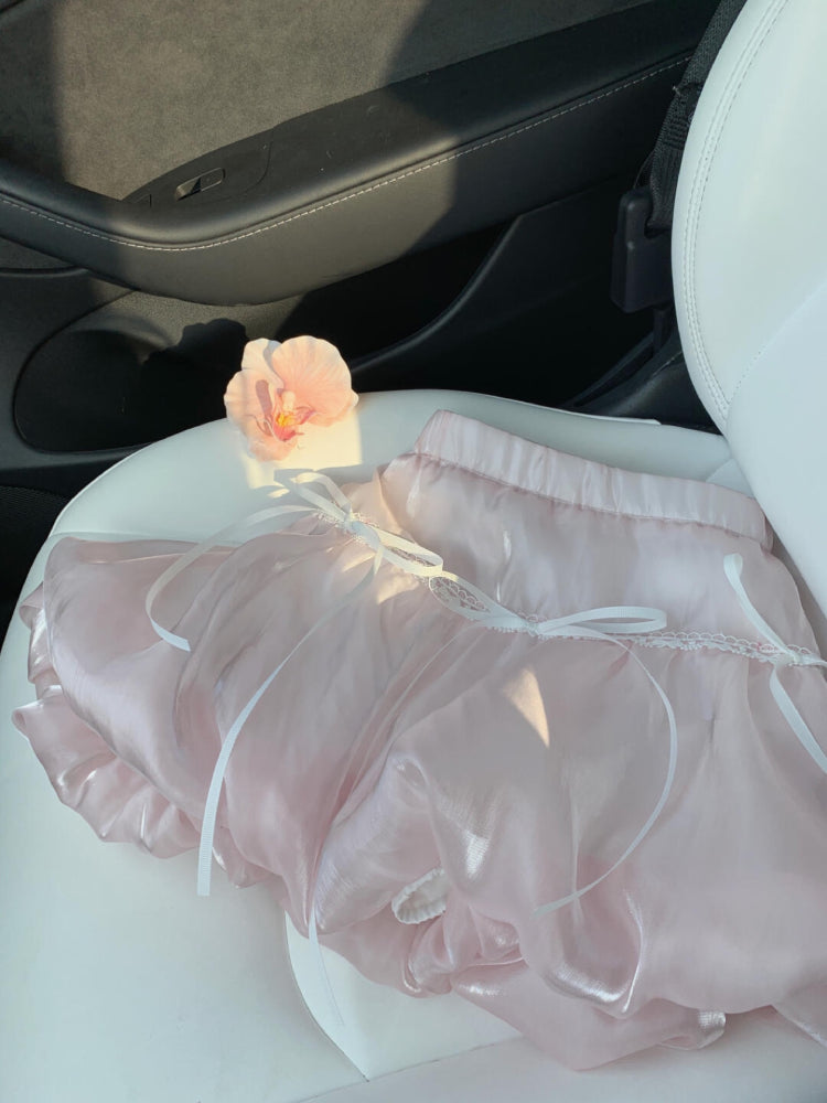 Moonpetal Bow Bubble Skirts-ntbhshop