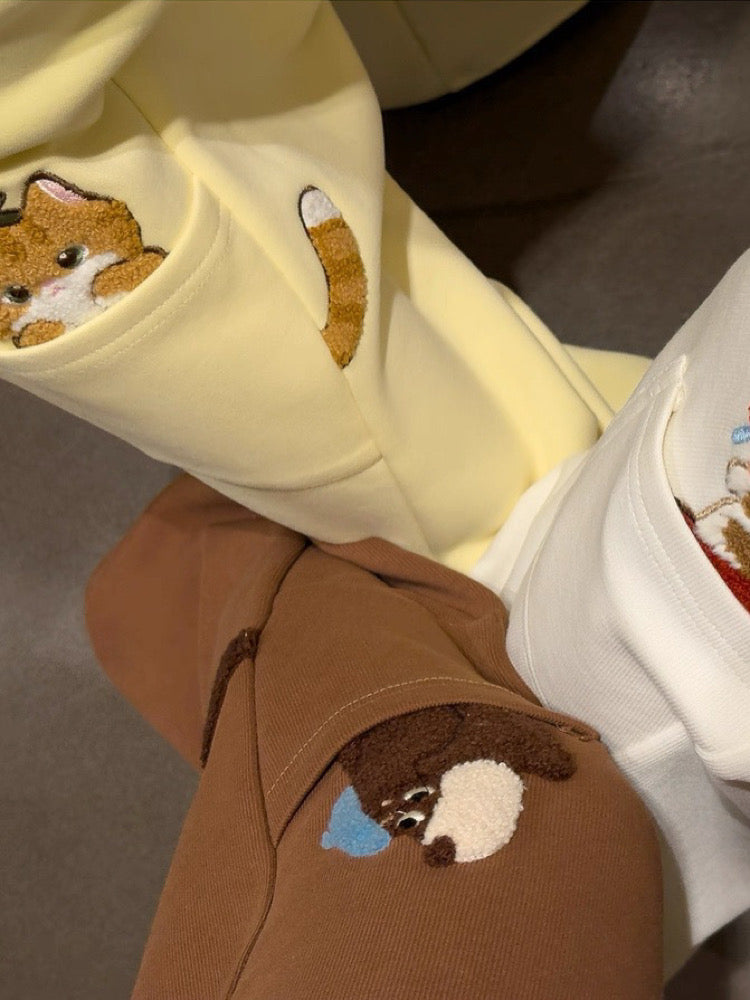 Whimsycore Cartoon Hoodie & Sweatpants-ntbhshop