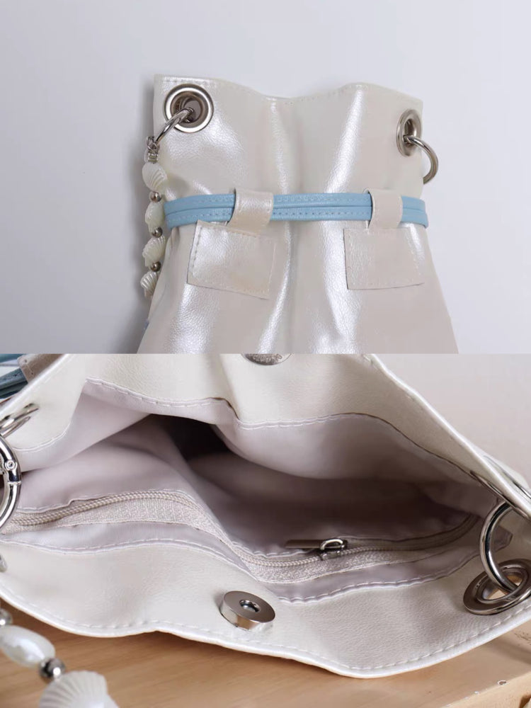 Satin Fishbowl Crossbody Bag-ntbhshop