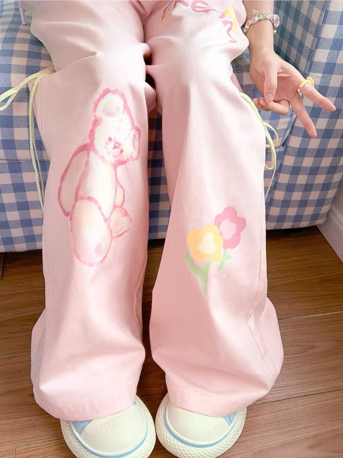 Bear Dream Cotton Pants-Bottoms-ntbhshop