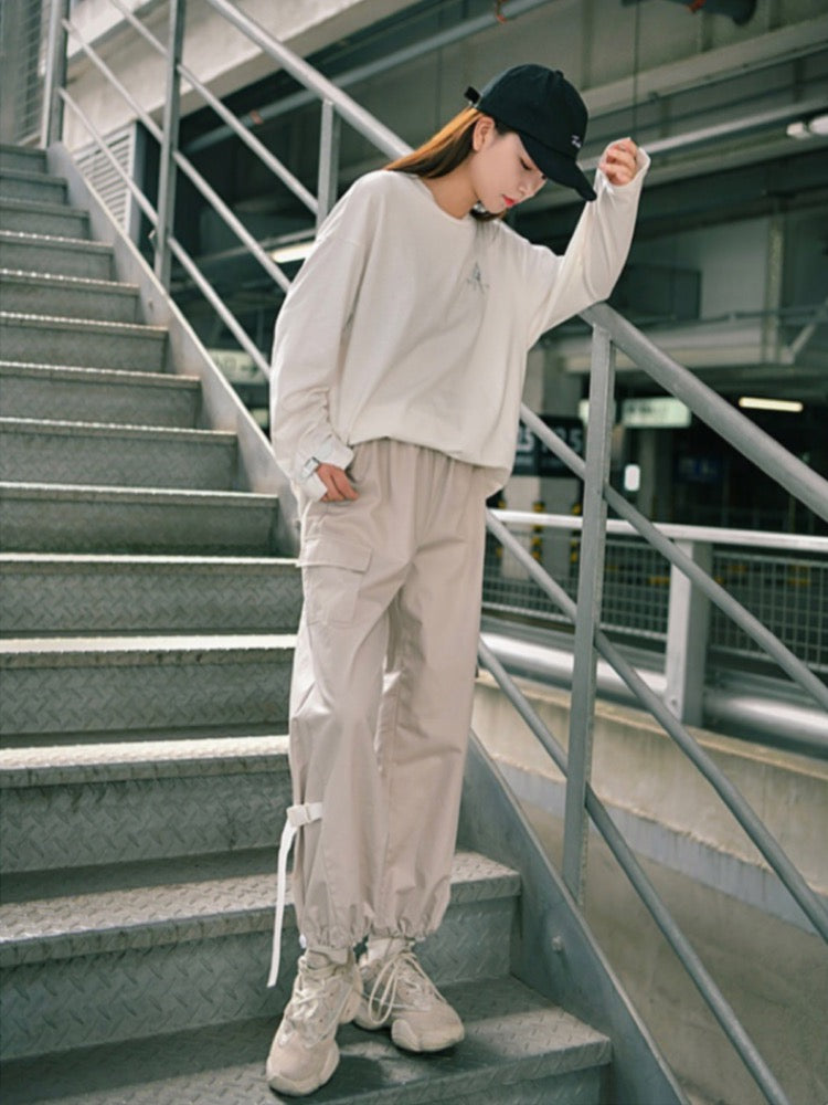 Girls' Choice High Waist Cargo Pants-ntbhshop