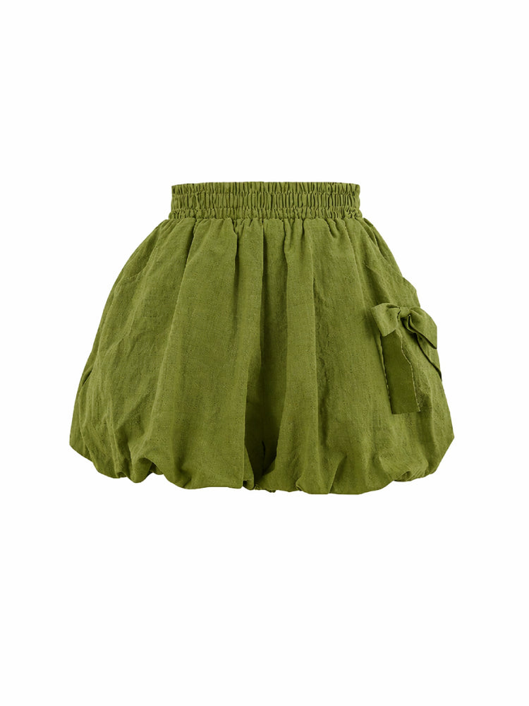 Dear Bambi Ruffle Top & Bubble Shorts-Sets-ntbhshop