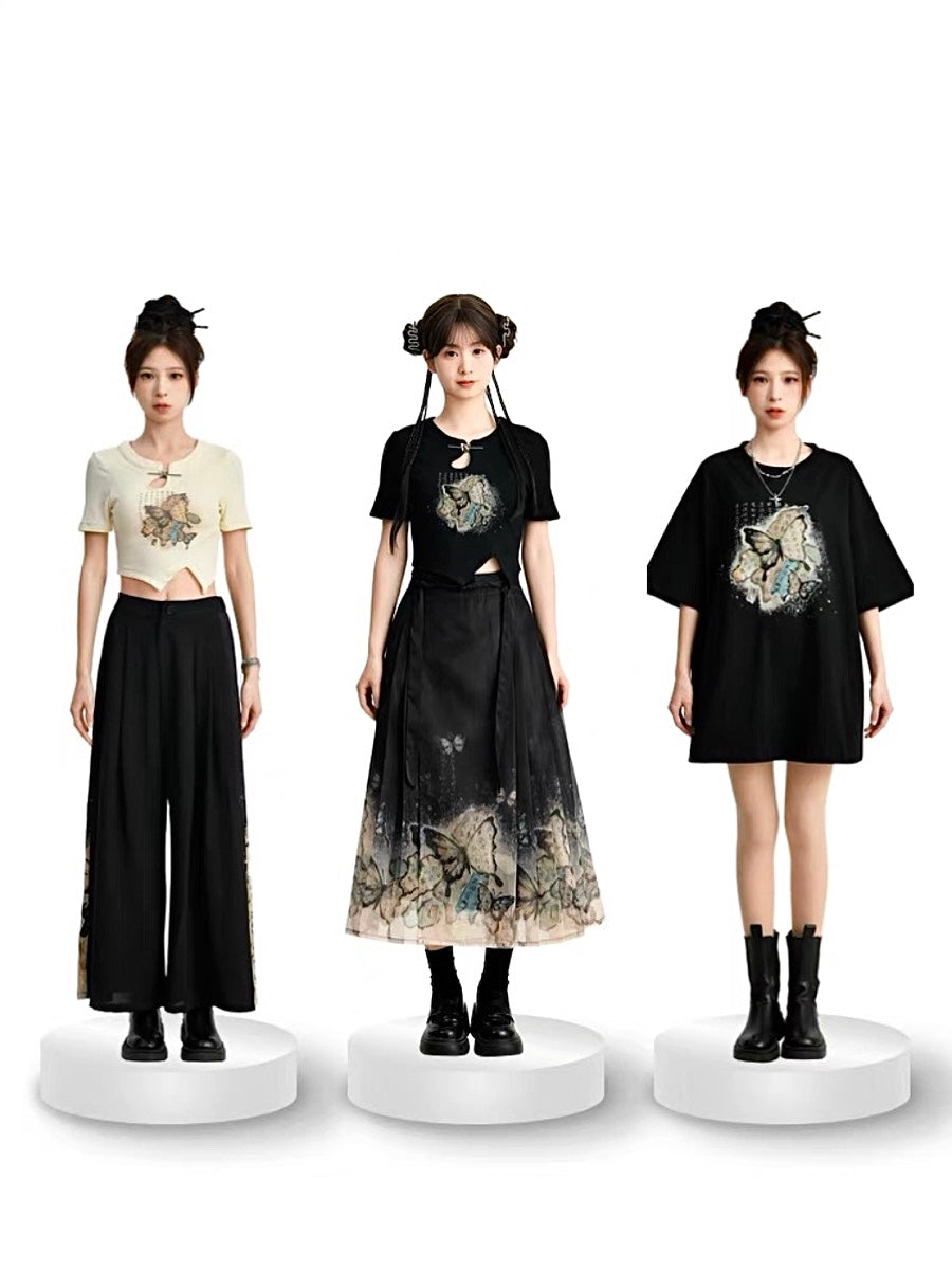 Butterfly Ink Unisex Tees-Tops-ntbhshop