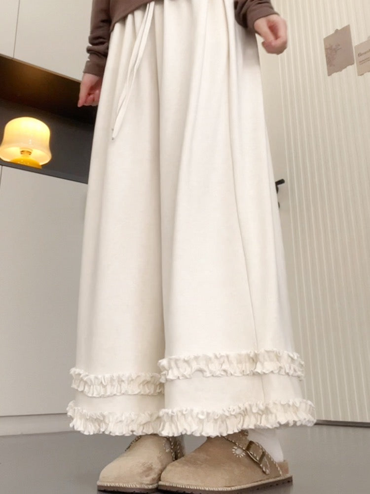 Ruffle Cloud Comfort Sweatpants-ntbhshop