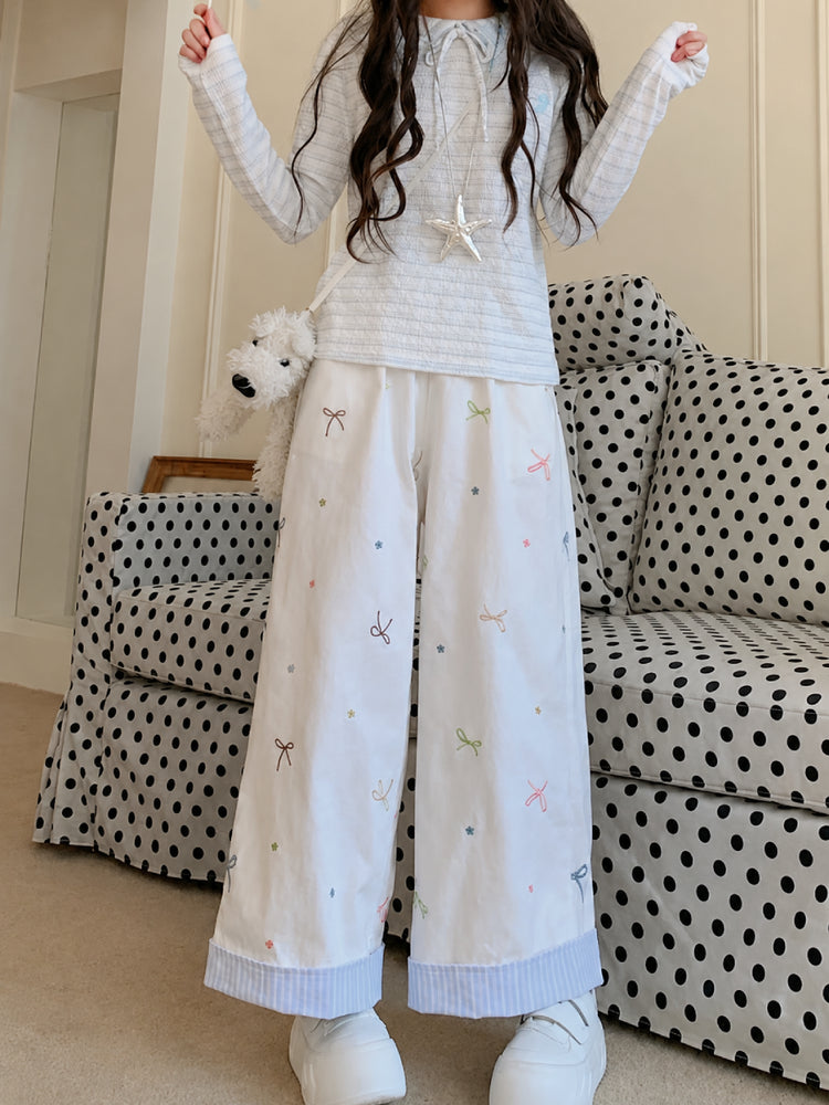 Blueberry Milk Bow Top-Tops-ntbhshop