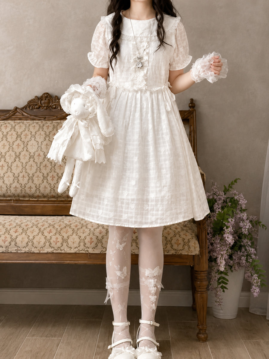 Moonmilk Heart Dress-Dresses-ntbhshop