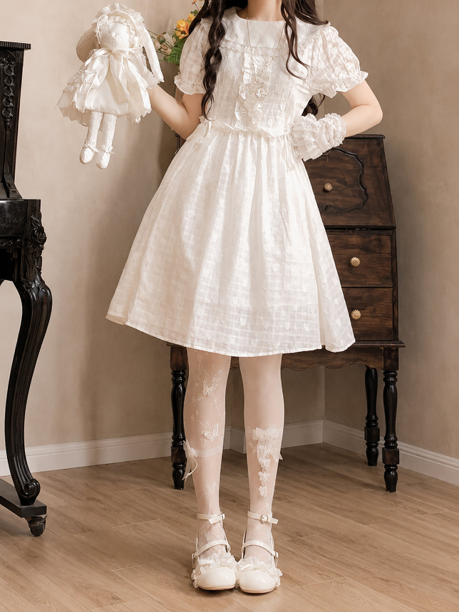 Moonmilk Heart Dress-Dresses-ntbhshop