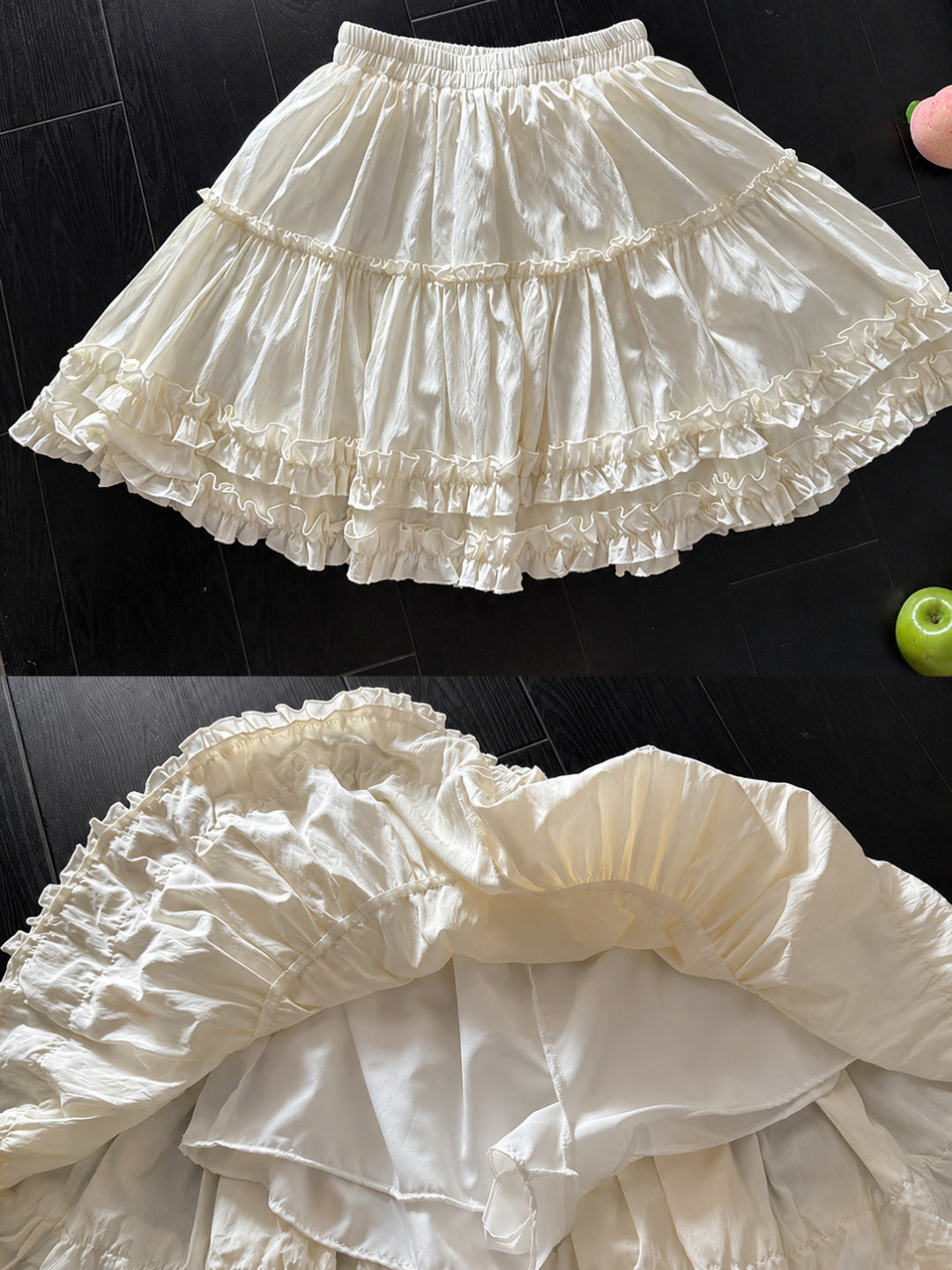 Vanilla Cake Lace Skirt-Sets-ntbhshop