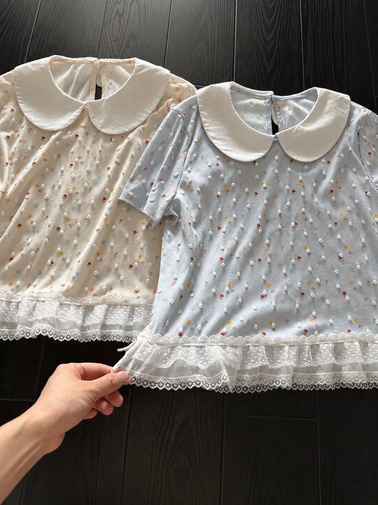 Vintage Bloom Doll Tees-Sets-ntbhshop