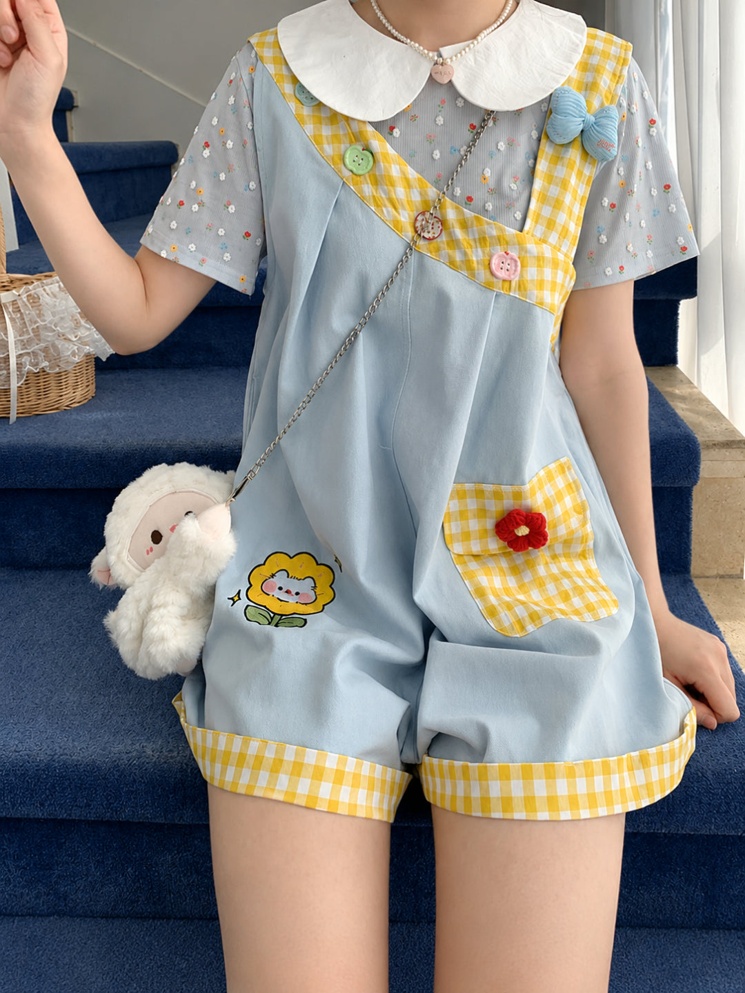 Vintage Bloom Doll Tees-Sets-ntbhshop