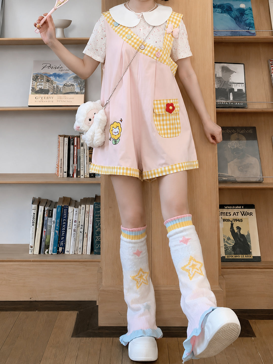 Whimsy Adventure Overall Shorts-Sets-ntbhshop
