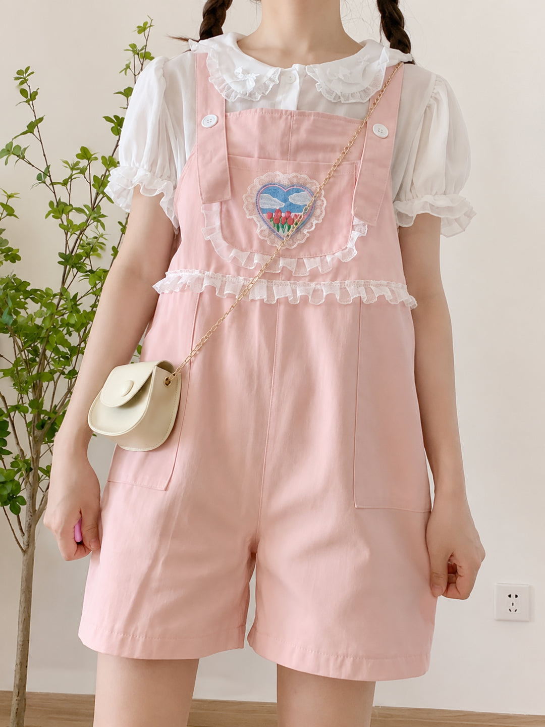 Misty Petal Sheer Doll Blouses-Sets-ntbhshop