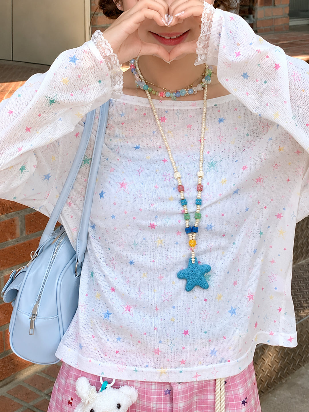 Cosmic Pink Camisole, Top & Pants-Sets-ntbhshop
