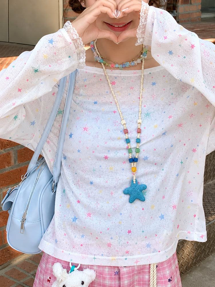 Cosmic Pink Camisole, Top & Pants-Sets-ntbhshop