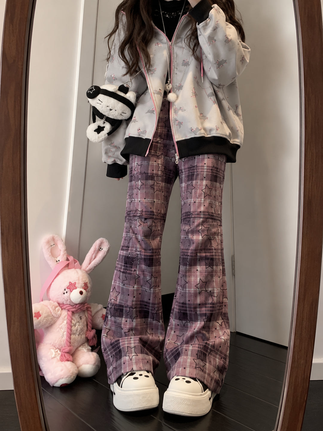 Disco Starlight Flare Pants-Sets-ntbhshop
