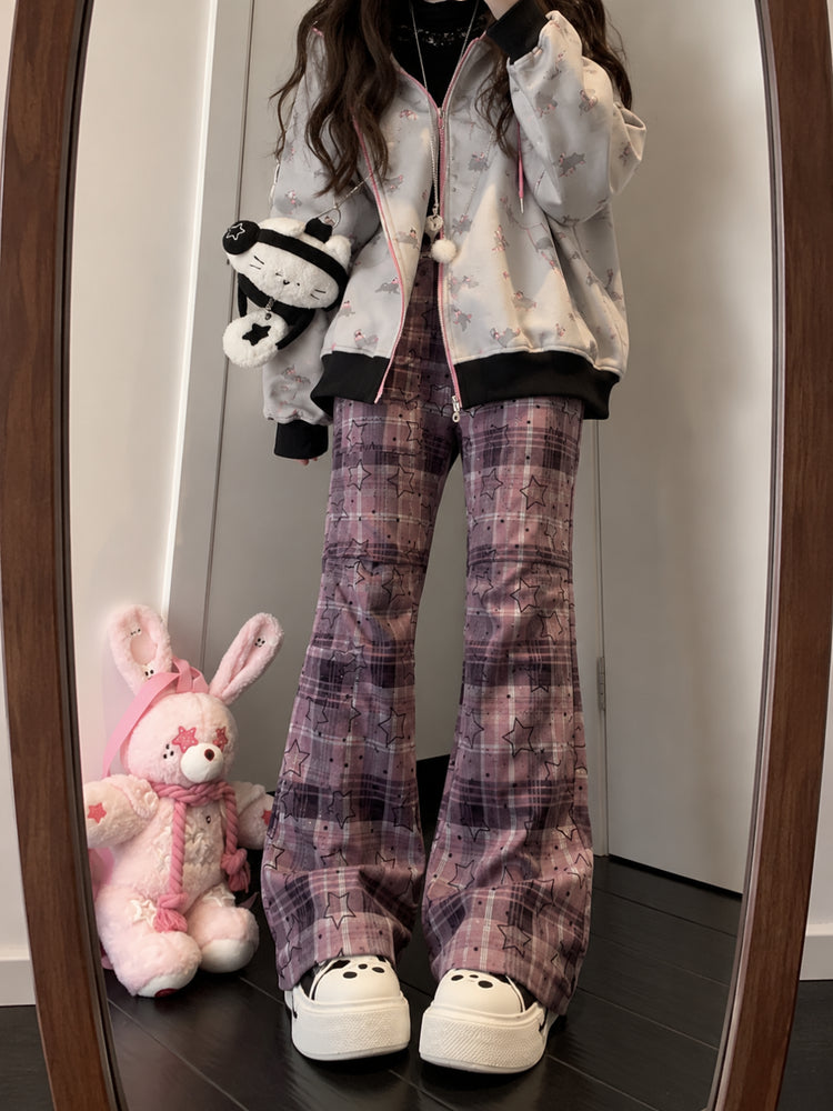 Disco Starlight Flare Pants-Sets-ntbhshop