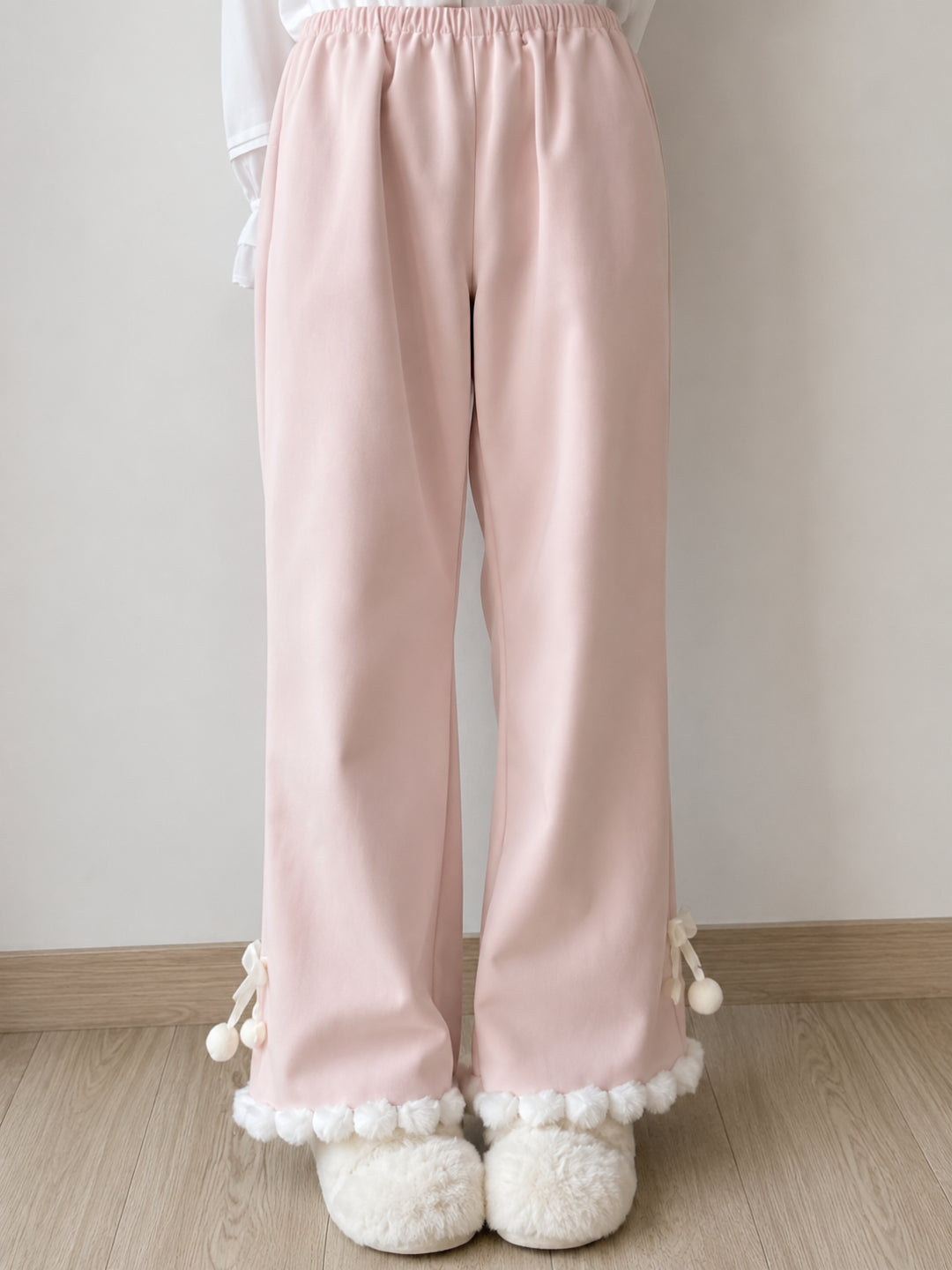 Snowdrop Pom Pom Pants-Bottoms-ntbhshop