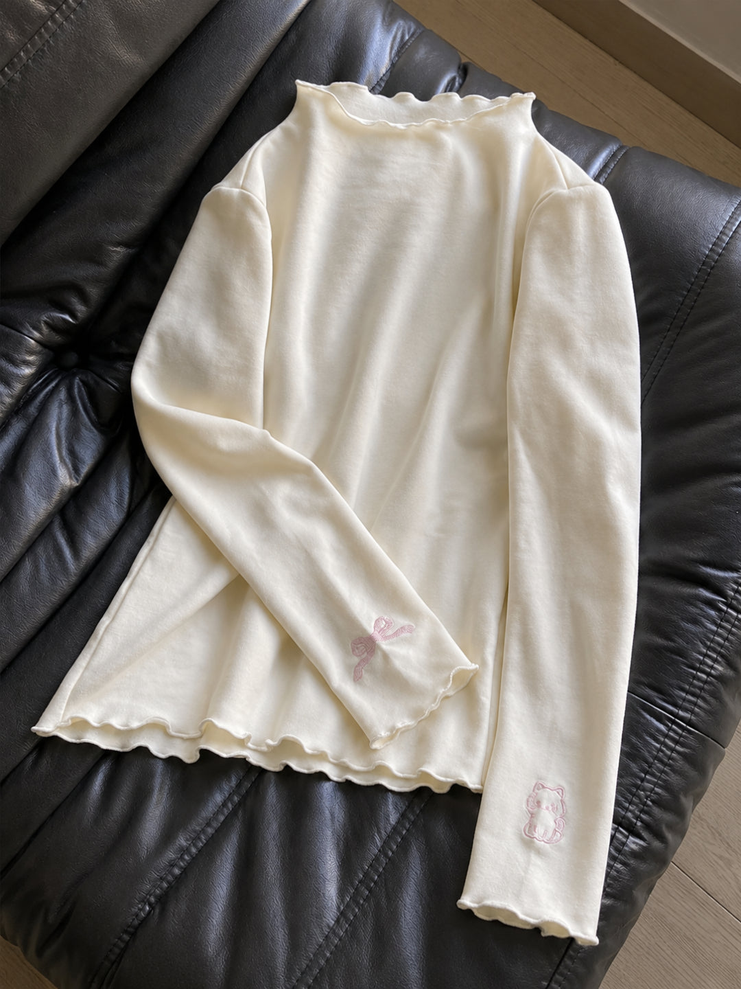 Petite Bow Lettuce Top-Tops-ntbhshop
