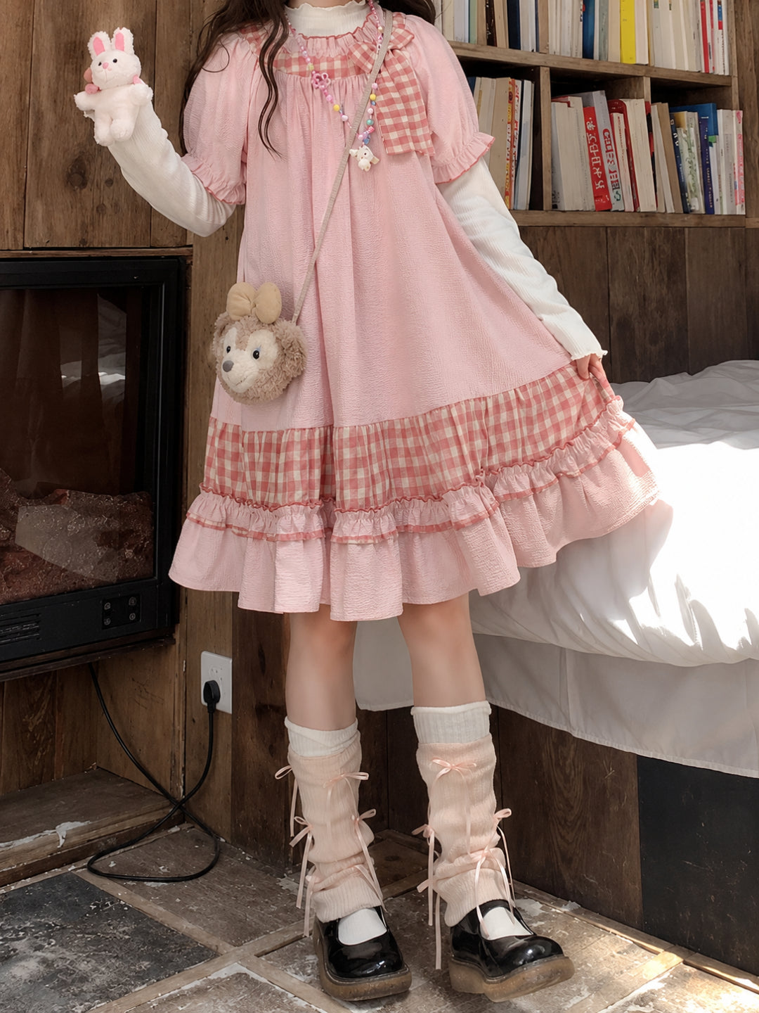 Petite Bow Lettuce Top-Tops-ntbhshop