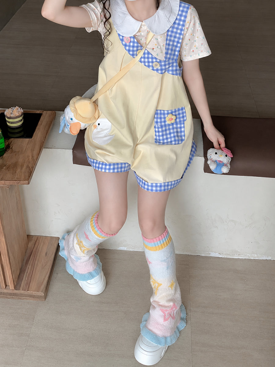 Whimsy Adventure Overall Shorts-Sets-ntbhshop