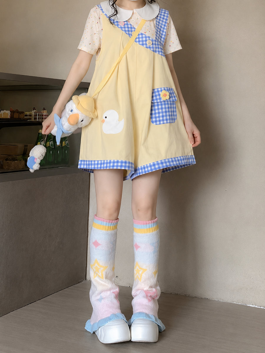Whimsy Adventure Overall Shorts-Sets-ntbhshop