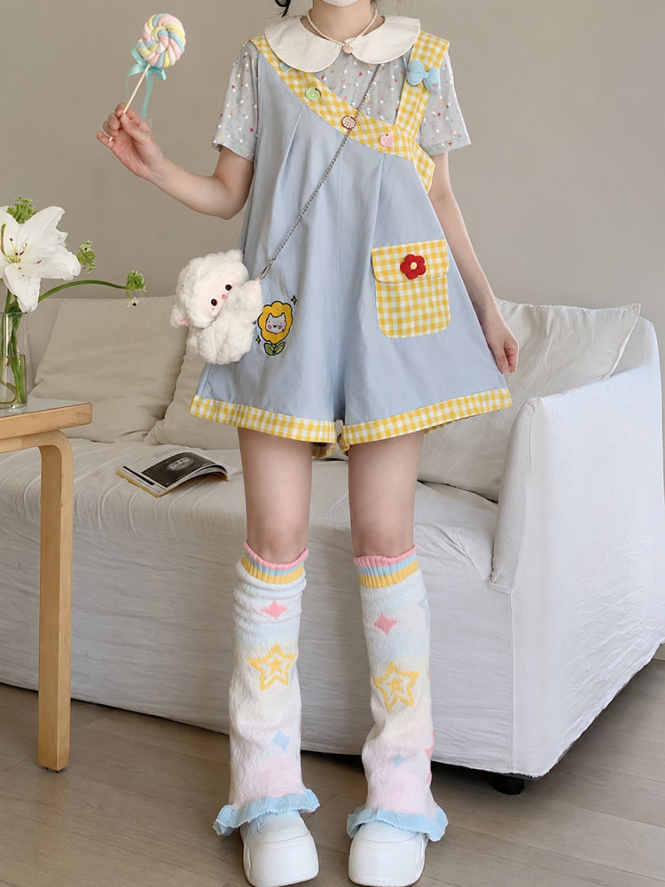 Whimsy Adventure Overall Shorts-Sets-ntbhshop