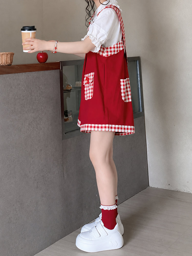 Whimsy Adventure Overall Shorts-Sets-ntbhshop