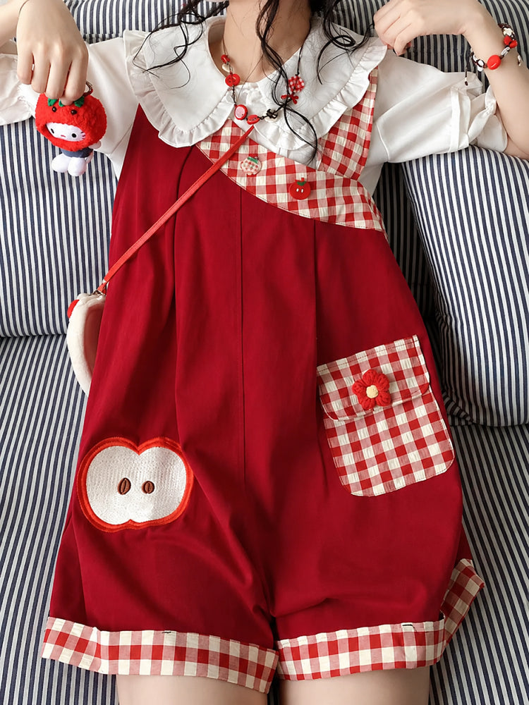 Whimsy Adventure Overall Shorts-Sets-ntbhshop