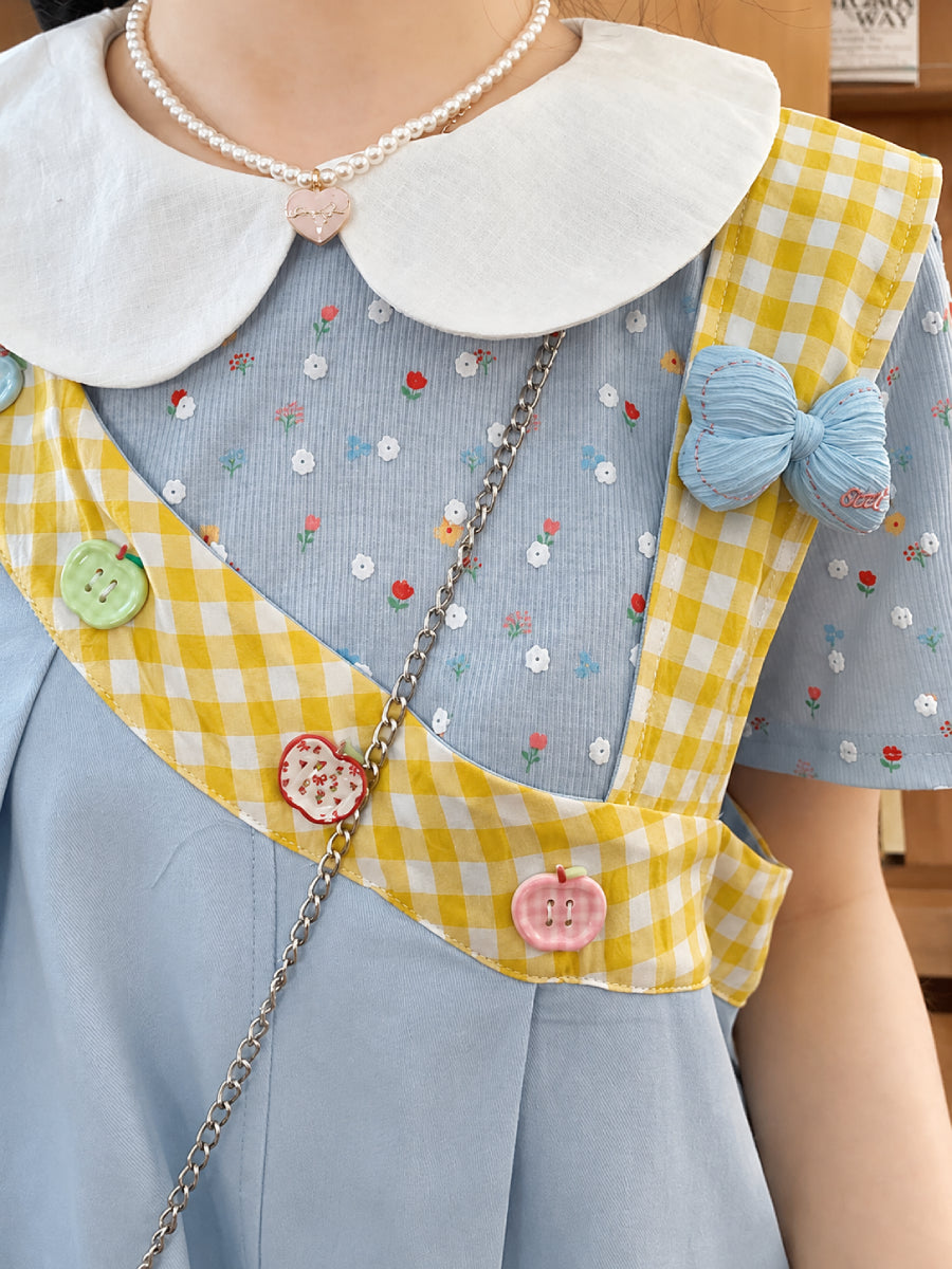 Whimsy Adventure Overall Shorts-Sets-ntbhshop