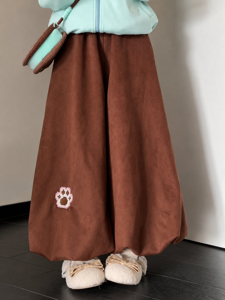Pet Party Fleece Bubble Pants-Bottoms-ntbhshop