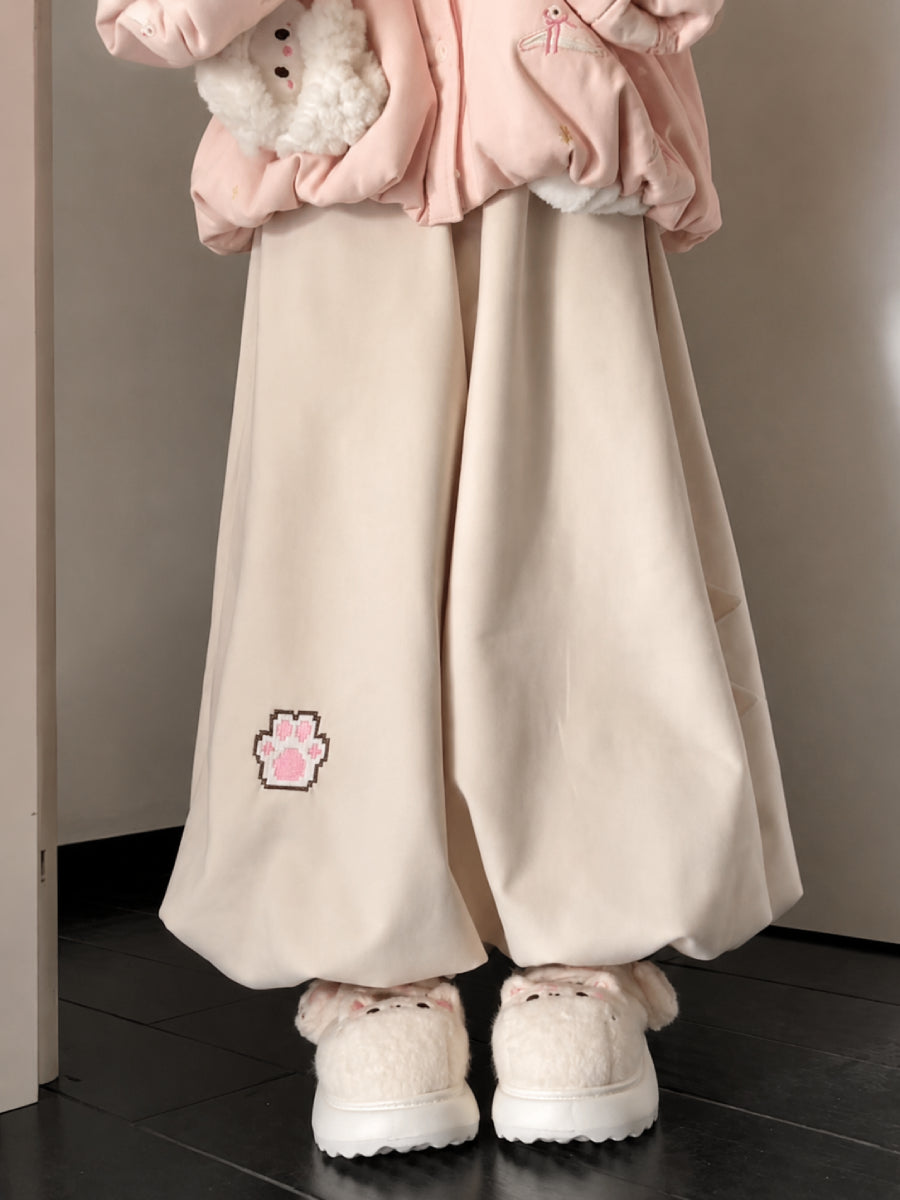 Pet Party Fleece Bubble Pants-Bottoms-ntbhshop