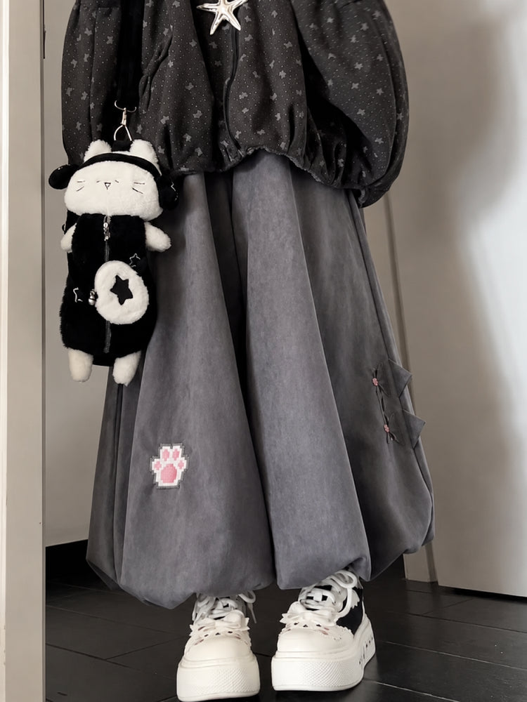 Pet Party Fleece Bubble Pants-Bottoms-ntbhshop