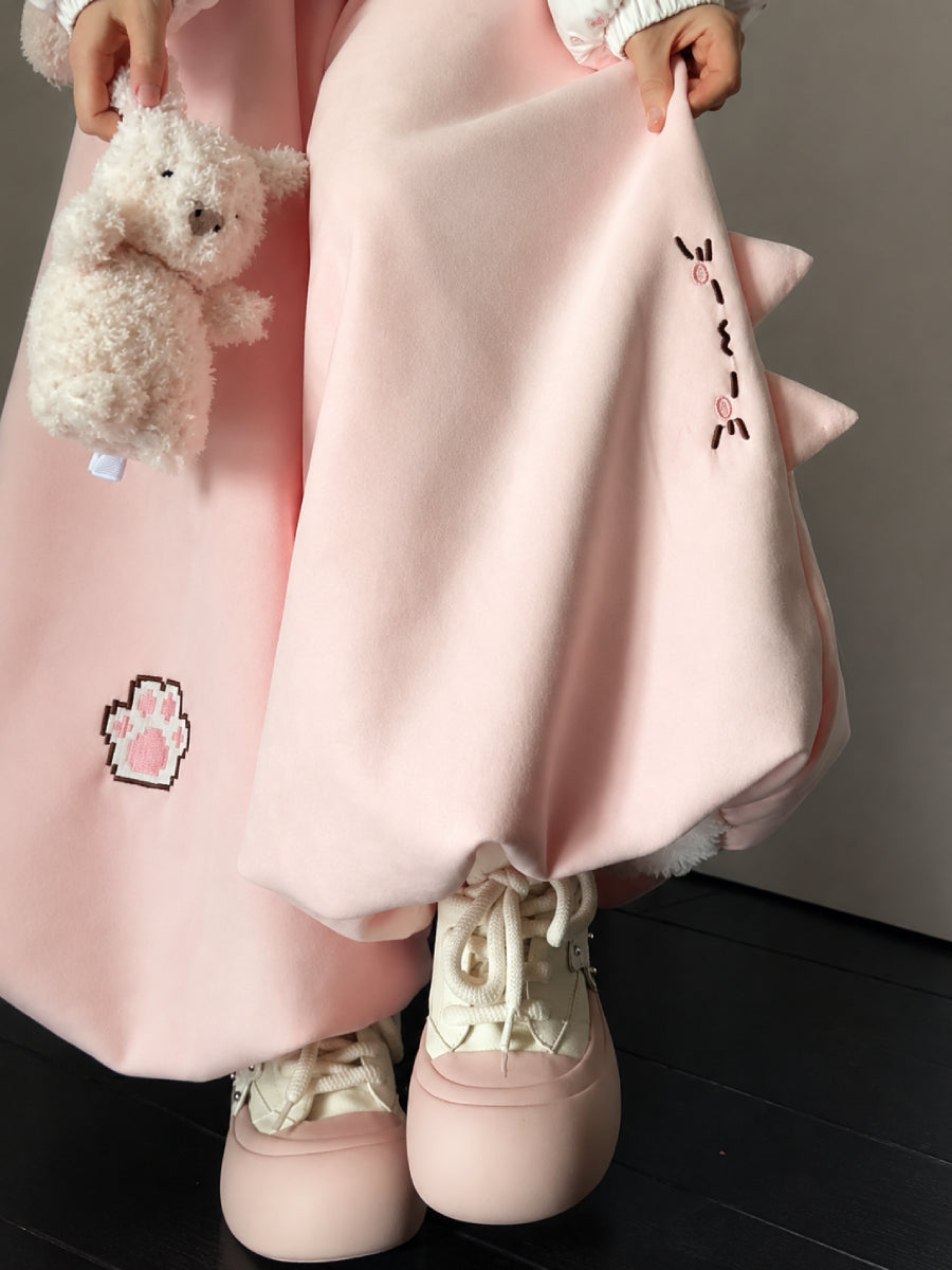 Pet Party Fleece Bubble Pants-Bottoms-ntbhshop